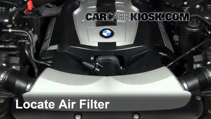 2007 BMW 750Li 4.8L V8 Air Filter (Engine) Check